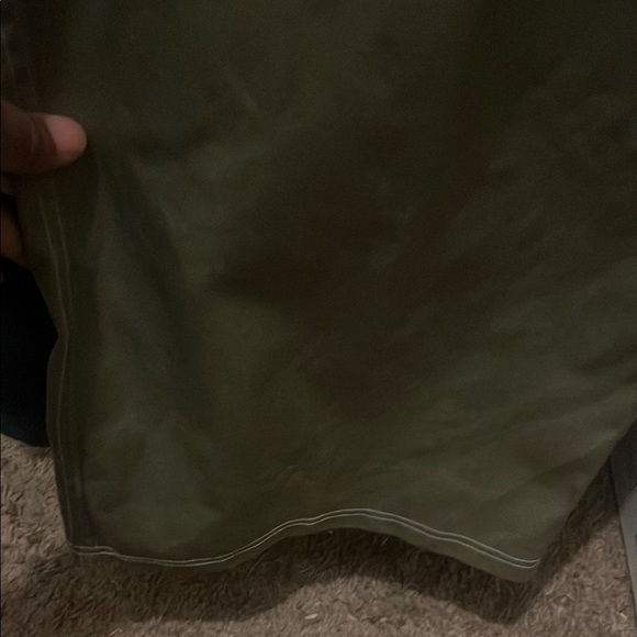 PrettyLittleThing Green Wide Leg Pants - Picture 4 of 5